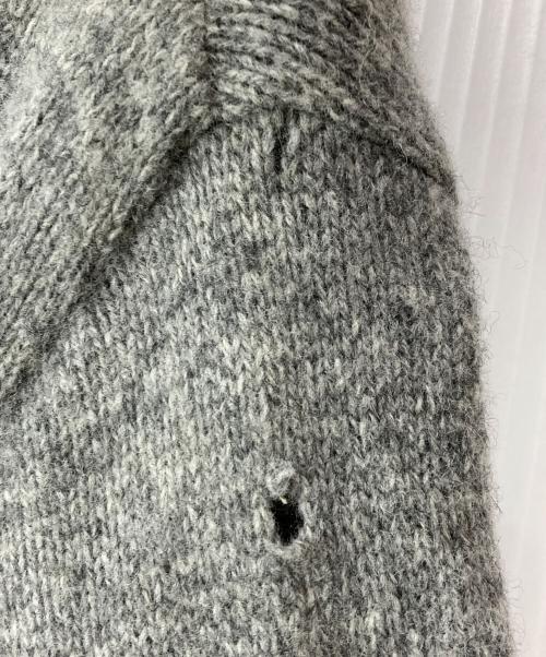 GOODENOUGH（）GOODENOUGH (グッドイナフ) モヘアラインニット/MOHAIR LINE CREW KNIT グレー サイズ:FREEの古着・服飾アイテム