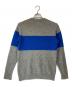 GOODENOUGH (グッドイナフ) モヘアラインニット/MOHAIR LINE CREW KNIT グレー サイズ:FREE：7000円