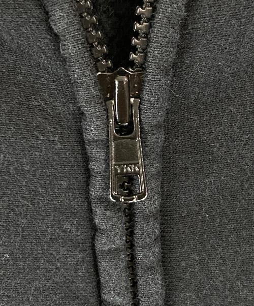 GOODENOUGH（グッドイナフ）GOODENOUGH (グットイナフ) フェルトロゴ ジップパーカー ブラック サイズ:Ｌ　の古着・服飾アイテム