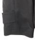 中古・古着 BURBERRY BLACK LABEL (バーバリーブラックレーベル) ノバチェックカシミヤ混Pコート ブラック サイズ:L：25000円