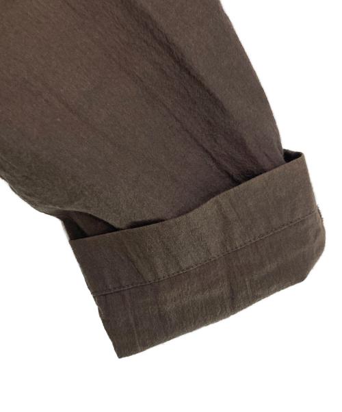 ISSEY MIYAKE（イッセイミヤケ）ISSEY MIYAKE (イッセイミヤケ) カーゴポケットシャツ ブラウン サイズ:Mの古着・服飾アイテム