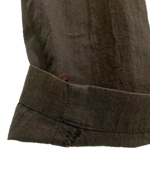 ISSEY MIYAKE（イッセイミヤケ）ISSEY MIYAKE (イッセイミヤケ) カーゴポケットシャツ ブラウン サイズ:Mの古着・服飾アイテム