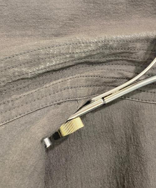 ISSEY MIYAKE（イッセイミヤケ）ISSEY MIYAKE (イッセイミヤケ) カーゴポケットシャツ ブラウン サイズ:Mの古着・服飾アイテム