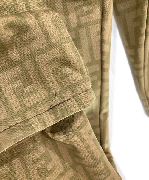 FENDI（フェンディ）FENDI (フェンディ) ズッカ柄ストレッチパンツ ベージュ サイズ:41の古着・服飾アイテム