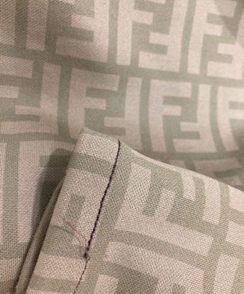 FENDI（フェンディ）FENDI (フェンディ) ズッカ柄ストレッチパンツ ベージュ サイズ:41の古着・服飾アイテム