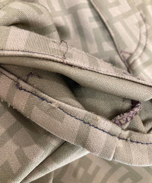 FENDI（フェンディ）FENDI (フェンディ) ズッカ柄ストレッチパンツ ベージュ サイズ:41の古着・服飾アイテム