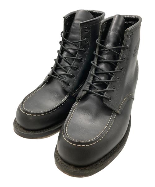 RED WING（レッドウィング）RED WING (レッドウィング) 100周年モデルモックトゥブーツ ブラック サイズ:SIZE 9Dの古着・服飾アイテム