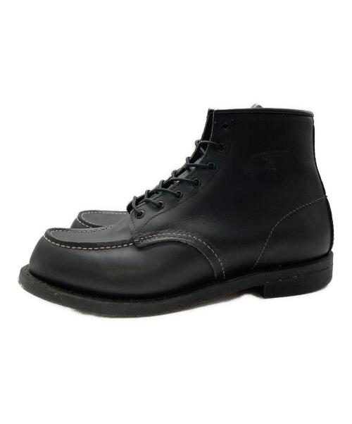 RED WING（レッドウィング）RED WING (レッドウィング) 100周年モデルモックトゥブーツ ブラック サイズ:SIZE 9Dの古着・服飾アイテム