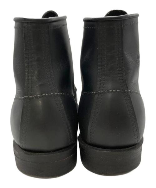 RED WING（レッドウィング）RED WING (レッドウィング) 100周年モデルモックトゥブーツ ブラック サイズ:SIZE 9Dの古着・服飾アイテム