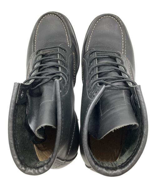RED WING（レッドウィング）RED WING (レッドウィング) 100周年モデルモックトゥブーツ ブラック サイズ:SIZE 9Dの古着・服飾アイテム