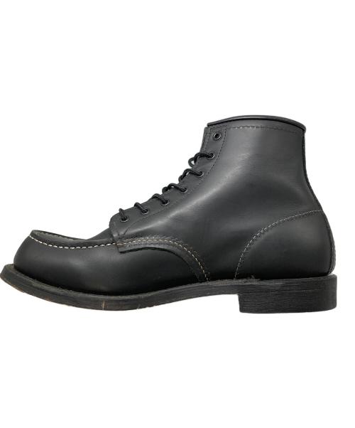 RED WING（レッドウィング）RED WING (レッドウィング) 100周年モデルモックトゥブーツ ブラック サイズ:SIZE 9Dの古着・服飾アイテム