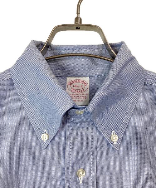 BROOKS BROTHERS（ブルックスブラザーズ）BROOKS BROTHERS (ブルックスブラザーズ) ボタンダウンシャツ ブルー サイズ:14 1/2-2の古着・服飾アイテム