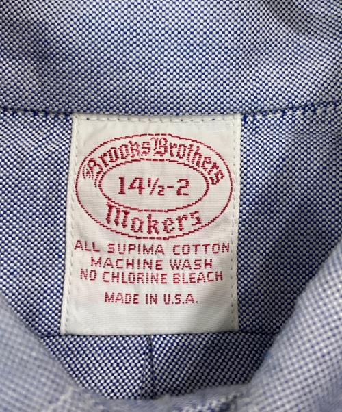 BROOKS BROTHERS（ブルックスブラザーズ）BROOKS BROTHERS (ブルックスブラザーズ) ボタンダウンシャツ ブルー サイズ:14 1/2-2の古着・服飾アイテム