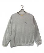 Dimeダイム）の古着「Cursive Small Logo Crewneck」｜グレー