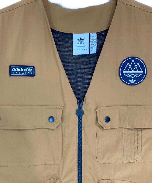adidas（アディダス）adidas (アディダス) Wardour SPZL Vest ブラウン サイズ:3XLの古着・服飾アイテム