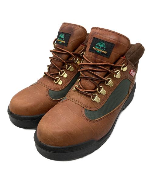 Timberland（ティンバーランド）Timberland (ティンバーランド) Supreme (シュプリーム) フィールドブーツ ブラウン サイズ:26cmの古着・服飾アイテム