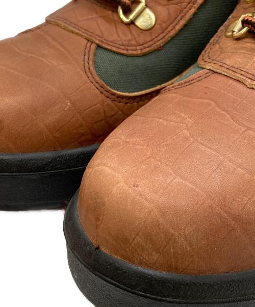 Timberland（ティンバーランド）Timberland (ティンバーランド) Supreme (シュプリーム) フィールドブーツ ブラウン サイズ:26cmの古着・服飾アイテム