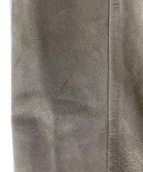 'S Max Mara（エスマックスマーラ）'S Max Mara (エスマックスマーラ) VERUSCA ラムスエード ジップアップコート ベージュ サイズ:40の古着・服飾アイテム