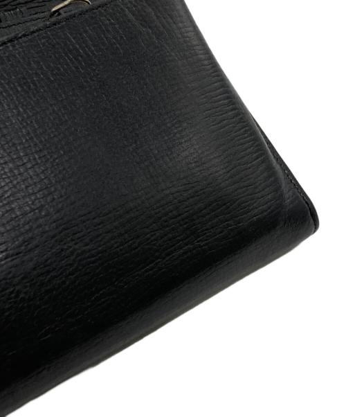 Maison Margiela（メゾンマルジェラ）Maison Margiela (メゾンマルジェラ) 4ステッチチェーンショルダーウォレット ブラックの古着・服飾アイテム
