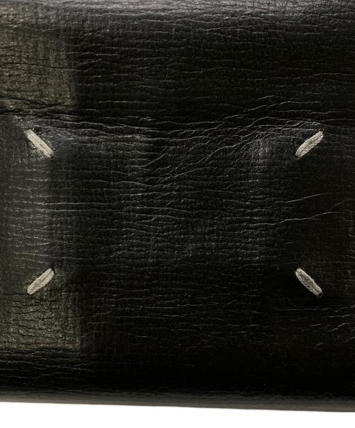 Maison Margiela（メゾンマルジェラ）Maison Margiela (メゾンマルジェラ) 4ステッチチェーンショルダーウォレット ブラックの古着・服飾アイテム