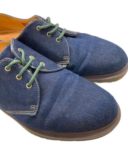 Dr.Martens（ドクターマーチン）Dr.Martens (ドクターマーチン) 3-Eye Cagney Denim インディゴ サイズ:SIZE UK9.5の古着・服飾アイテム