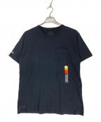 CHROME HEARTSクロムハーツ）の古着「Neon Bar Logo Tee」｜ブラック