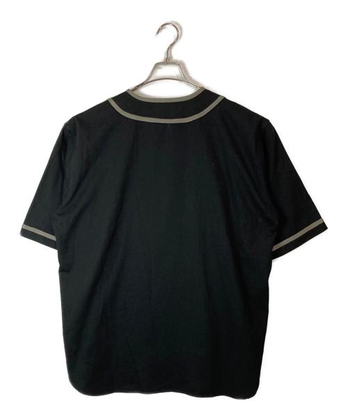 waiper（ワイパー）WAIPER (ワイパー) ベースボールシャツ ブラック サイズ:XLの古着・服飾アイテム