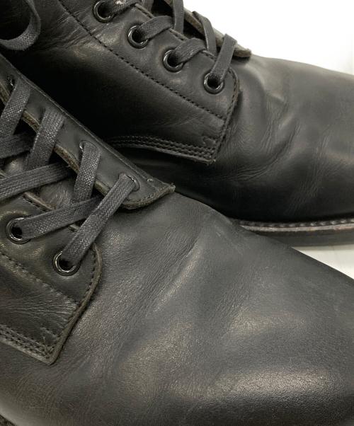 BROTHERBRIDGE（ブラザーブリッジ）BROTHERBRIDGE (ブラザーブリッジ) エスケープレースアップワークブーツ ブラック サイズ:SIZE 9の古着・服飾アイテム