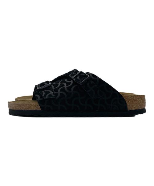 BIRKENSTOCK（ビルケンシュトック）BIRKENSTOCK (ビルケンシュトック) BEAMS (ビームス) Zurich BONE PATTERN BLACK ブラック サイズ:SIZE 38 未使用品の古着・服飾アイテム