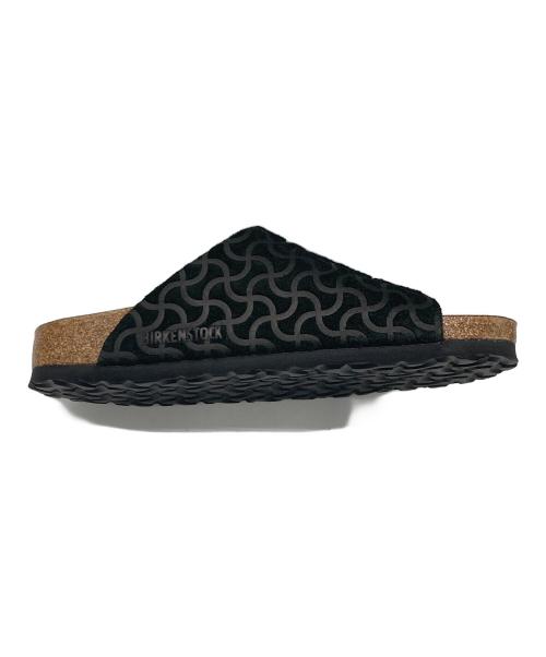 BIRKENSTOCK（ビルケンシュトック）BIRKENSTOCK (ビルケンシュトック) BEAMS (ビームス) Zurich BONE PATTERN BLACK ブラック サイズ:SIZE 38 未使用品の古着・服飾アイテム