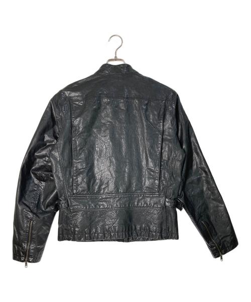 BANANA REPUBLIC（バナナリパブリック）BANANA REPUBLIC (バナナリパブリック) レザージャケット ブラック サイズ:Mの古着・服飾アイテム