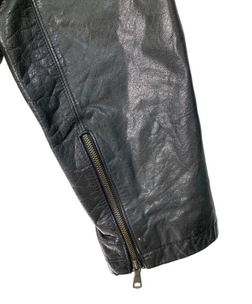 BANANA REPUBLIC（バナナリパブリック）BANANA REPUBLIC (バナナリパブリック) レザージャケット ブラック サイズ:Mの古着・服飾アイテム