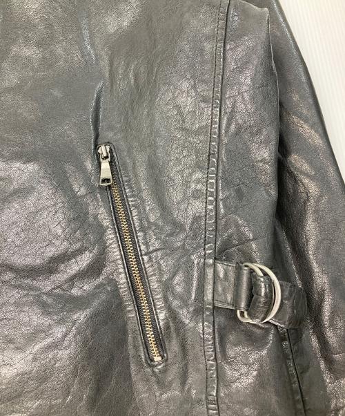 BANANA REPUBLIC（バナナリパブリック）BANANA REPUBLIC (バナナリパブリック) レザージャケット ブラック サイズ:Mの古着・服飾アイテム
