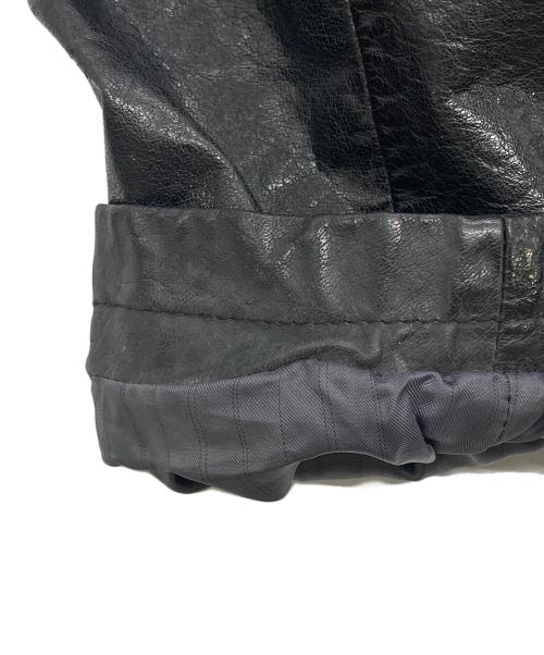 BANANA REPUBLIC（バナナリパブリック）BANANA REPUBLIC (バナナリパブリック) レザージャケット ブラック サイズ:Mの古着・服飾アイテム