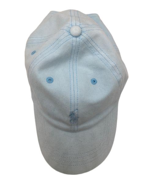 POLO RALPH LAUREN（ポロ・ラルフローレン）POLO RALPH LAUREN (ポロ・ラルフローレン) ロゴキャップ ブルーの古着・服飾アイテム