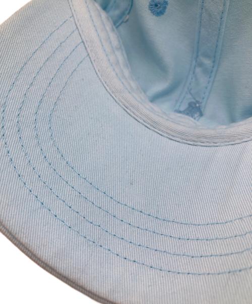 POLO RALPH LAUREN（ポロ・ラルフローレン）POLO RALPH LAUREN (ポロ・ラルフローレン) ロゴキャップ ブルーの古着・服飾アイテム
