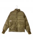 NEIGHBORHOODネイバーフッド）の古着「WIND STOPPER ダウンジャケット」｜グリーン