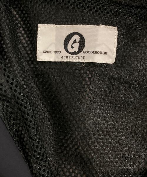 GOODENOUGH（グッドイナフ）GOODENOUGH (グッドイナフ) リフレクターロゴナイロンジャケット ブラック サイズ:4の古着・服飾アイテム