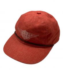 THE H.W.DOG&CO.（エイチダブリュードッグアンドコー）の古着「HD HOMMAGE UNION CAP」｜レッド