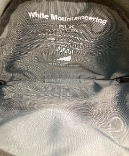 BRIEFING（ブリーフィング）BRIEFING (ブリーフィング) WHITE MOUNTAINEERING (ホワイトマウンテ二アニング) DAILY SACOCHE ブラックの古着・服飾アイテム