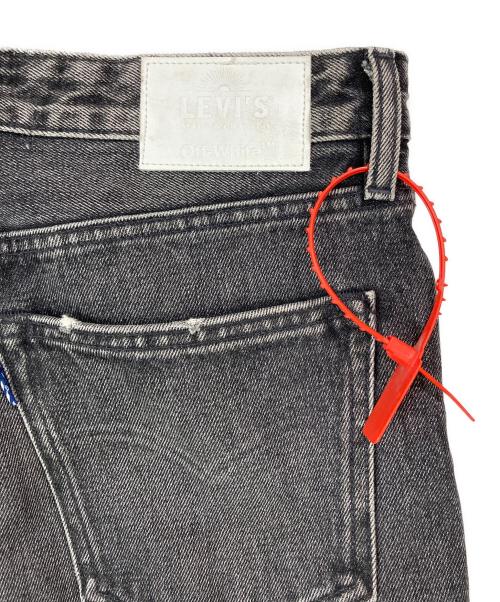 LEVI'S MADE&CRAFTED（リーバイスメイドクラフテッド）LEVI'S MADE&CRAFTED (リーバイスメイドクラフテッド) OFFWHITE (オフホワイト) リメイクデニムパンツ ブラック サイズ:W32×L32の古着・服飾アイテム