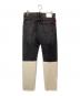 LEVI'S MADE&CRAFTED (リーバイスメイドクラフテッド) OFFWHITE (オフホワイト) リメイクデニムパンツ ブラック サイズ:W32×L32：15000円