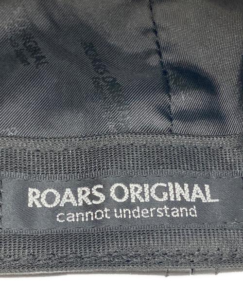 ROARS ORIGINAL（ロアーズオリジナル）ROARS ORIGINAL (ロアーズオリジナル) レザーキャップ ブラックの古着・服飾アイテム