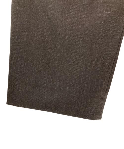 stein（シュタイン）stein (シュタイン) テーパードトラウザー/EX WIDE TAPERED TROUSERS ブラウン サイズ:Sの古着・服飾アイテム
