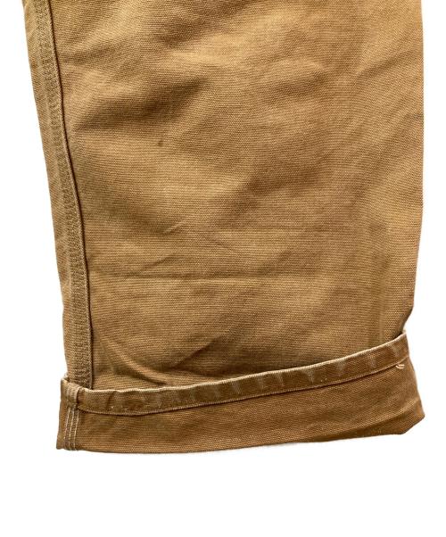 CarHartt（カーハート）CarHartt (カーハート) 60~70'sダブルニーオーバーオール ブラウン サイズ:32×32の古着・服飾アイテム