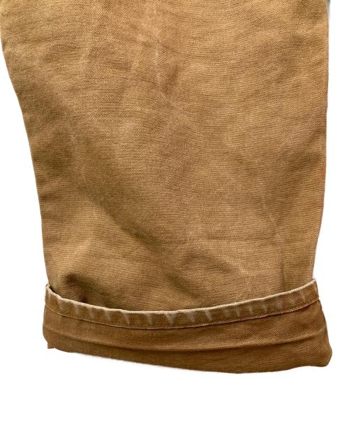 CarHartt（カーハート）CarHartt (カーハート) 60~70'sダブルニーオーバーオール ブラウン サイズ:32×32の古着・服飾アイテム