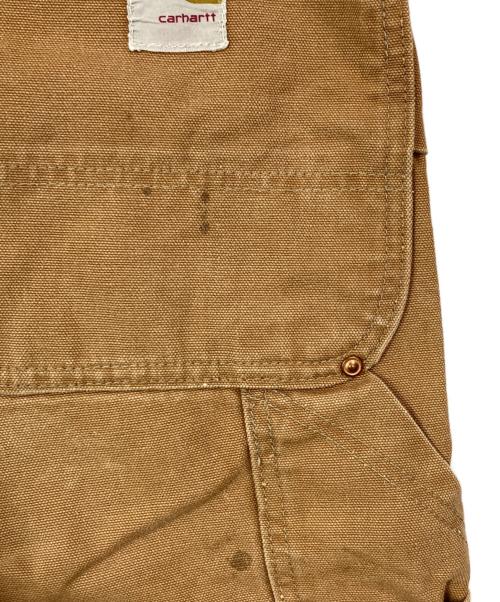 CarHartt（カーハート）CarHartt (カーハート) 60~70'sダブルニーオーバーオール ブラウン サイズ:32×32の古着・服飾アイテム