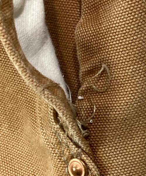 CarHartt（カーハート）CarHartt (カーハート) 60~70'sダブルニーオーバーオール ブラウン サイズ:32×32の古着・服飾アイテム