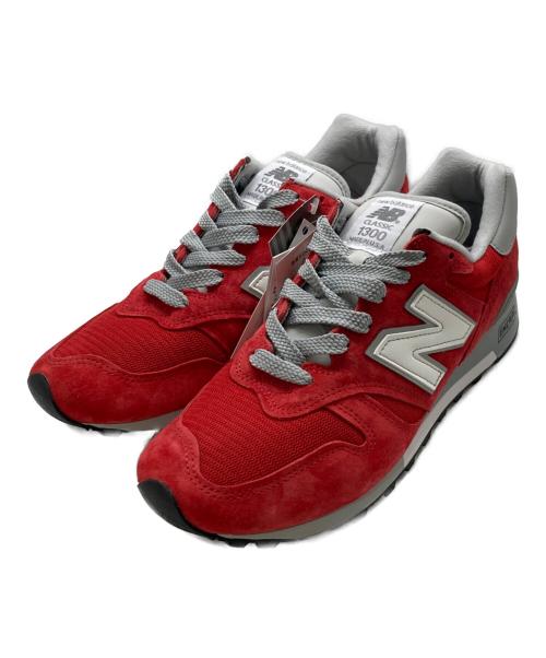 NEW BALANCE（ニューバランス）NEW BALANCE (ニューバランス) M1300 ローカットスニーカー レッド サイズ:27.5cm 未使用品の古着・服飾アイテム