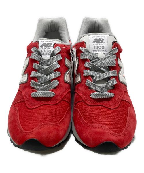 NEW BALANCE（ニューバランス）NEW BALANCE (ニューバランス) M1300 ローカットスニーカー レッド サイズ:27.5cm 未使用品の古着・服飾アイテム